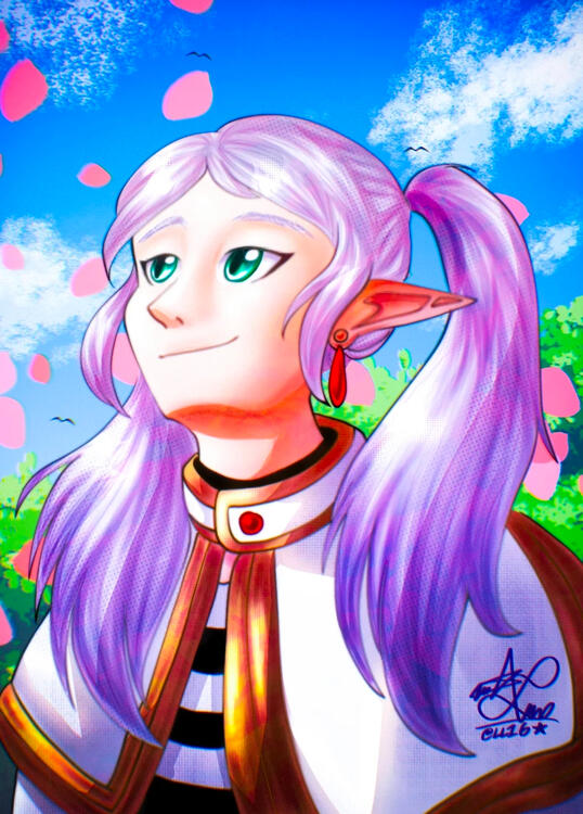 Frieren from Frieren Beyond Journey's End series!